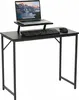 Biurko Relaxdays z półką na monitor, wymiary: 75 x 80 x 40 Podgląd zdjęcia produktu 1