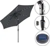 KINGSLEEVE® Sonnenschirm Balkon 300cm LED Beleuchtung UV Produktbild-Vorschau 4