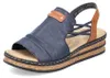 Damen Sandalen Rieker 62962-14 blau combi 39 Produktbild-Vorschau 21