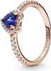 Pandora Ring 188421C01 Sparkling Heart Pandora Rose clear Produktbild-Vorschau 2