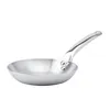 A stainless steel frying pan on a white background. Náhled obrázku produktu