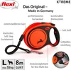 Flexi Xtreme L pásek 8 m oranžové do 55 kg Náhled obrázku produktu 7