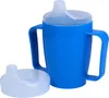 Bicchiere con 2 manici+2 coperchi 4+12 mm blu, 1 pz Anteprima dell’immagine prodotto 4