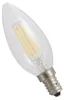 Spectrum LED Filament E14 C35 Kerze Klar 4W = 39 Watt 460lm Produktbild-Vorschau 5