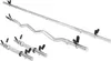 GORILLA SPORTS® Hantelstangen Set - Langhantelstange 170cm, Produktbild-Vorschau 1