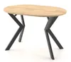 Runder Ausziehbarer Tisch für Esszimmer - 80-120 cm Produktbild-Vorschau 15