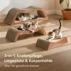Knupis Kratzmöbel Kratzbrett Katze 3-teilig XXL 75cm – Produktbild-Vorschau 2