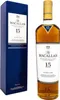 A bottle of Macallan 15 Years Double Cask Scotch Whisky and its blue presentation box are shown against a white background. Produktbild-Vorschau