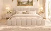Gestoffeerd bed van 180x200 cm met een gestoffeerd Productafbeelding-voorbeeld 11