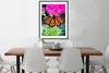 MuchoWow® Gerahmtes Poster Schmetterling - Botanisch - Produktbild-Vorschau 3