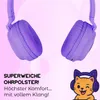 Kabellose LED-Kopfhörer mit Katzenohr-Design, Mikrofon, Produktbild-Vorschau 6