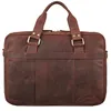 ROYALZ "Chicago" Leder Umhängetasche Herren Laptoptasche Produktbild-Vorschau 3