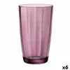 Bicchiere Bormioli Rocco Pulsar Viola 470 ml (6 pezzi) Anteprima dell’immagine prodotto 1