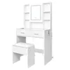 FCH Schminktisch, Hocker, 3-LED Einstellbare Helligkeit, Produktbild-Vorschau 12
