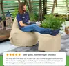 Green Bean® Sitzsack mit Rückenlehne "Cozy" 80x70x90cm - Produktbild-Vorschau 3