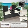 TecTake 404557, Béžová, Černá, 1 kusů Náhled obrázku produktu 8