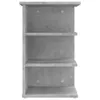 vidaXL Beistellregal Betongrau 35x35x55 cm Holzwerkstoff Produktbild-Vorschau 6