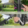 Parasol APOLLON avec manivelle 2,5 x 2,5 m - gris clair Voir les images du produit 4