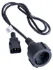 Câble d'alimentation PC 1,0 m AK-PC-13A Voir les images du produit 1