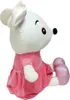 Maus Kuscheltier groß mit Kleid und Glitzer - 80 cm Produktbild-Vorschau 4