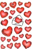 HERMA DECOR stickers hearts&letters silver embossed 2 Produktbild-Vorschau 8