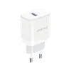Ładowarka Dudao A20EU sieciowa USB-A 18W - biała + kabel Podgląd zdjęcia produktu 3