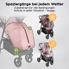 Tulano Kinderwagen Buggy Avignon 35 Flower Collection Pink Produktbild-Vorschau 5