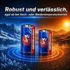 50 x CR123 WILHELM 3V Lithiumbatterie CR123A 123 CR Produktbild-Vorschau 4