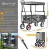 KESSER® Bollerwagen faltbar mit Dach Handwagen Produktbild-Vorschau 6