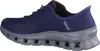 A side view of a blue Skechers shoe with a gray sole. Anteprima dell’immagine prodotto