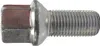 20x Radschraube M12x1,5 Kugelbund R12 silber 28 mm | Produktbild-Vorschau 2