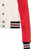 Queen Kerosin College Jacke - Blanko Cream-Red M Produktbild-Vorschau 5