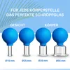 Schröpfgläser mit Saugball [4 Stück] - Hochwertiges Produktbild-Vorschau 2