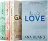 A boxed set of four books from the Twisted series, with the main book 'Twisted Love' prominently displayed. Voir les images du produit