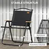 Outsunny Campingstuhl 2er Set faltbarer Gartenstuhl mit Produktbild-Vorschau 5