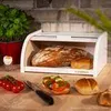 FALKENBERGER Brotkasten aus Holz Buche Weiß 39x29x18cm Produktbild-Vorschau 2