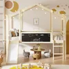 Letto a castello Flieks 90x200cm con scivolo e asse, letto Anteprima dell’immagine prodotto 3