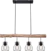 Globo Lighting závěsné svítidlo kovové černé, 4x E27 Náhled obrázku produktu 1