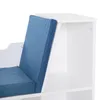 HOMCOM Bibliothèque banc 2 en 1 avec coussins de siège, Voir les images du produit 9