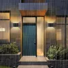 ZMH Led Wall Light Indoor & Outdoor Black Wall Lamp 04 Anteprima dell’immagine prodotto 7