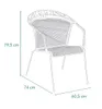 Royal Garden Elegance Stapelsessel Produktbild-Vorschau 2