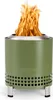 A green Solo Stove Mesa XL fire pit with flames burning inside, set against a white background. Náhľad obrázku produktu