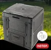 Kompostownik Keter E-compost 470L z podstawą czarny Podgląd zdjęcia produktu 10