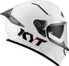 KYT R2R Casque moto blanc brillant ECE/ONU 22-06 S Voir les images du produit 6