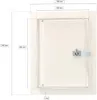 KOTARBAU® Revisionsklappe 20x15cm Revisionstür Trockenbau Produktbild-Vorschau 2