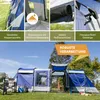 Skandika Tunnelzelt Montana 8 Personen | Camping Zelt Produktbild-Vorschau 4
