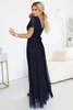 Numoco Abendkleid Melania Maxikleid Partykleid, dunkelblau Produktbild-Vorschau 2