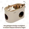 PetRhein Kratzbrett für Katzen aus Kratzpappe,3-in-1 großes Produktbild-Vorschau 4