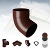RAINWAY S Regenrinnen System (Rohrbogen 67° einfach braun) Produktbild-Vorschau 1