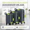 Juskys Hartschale Kofferset Reisekoffer 3 teilig - Produktbild-Vorschau 7